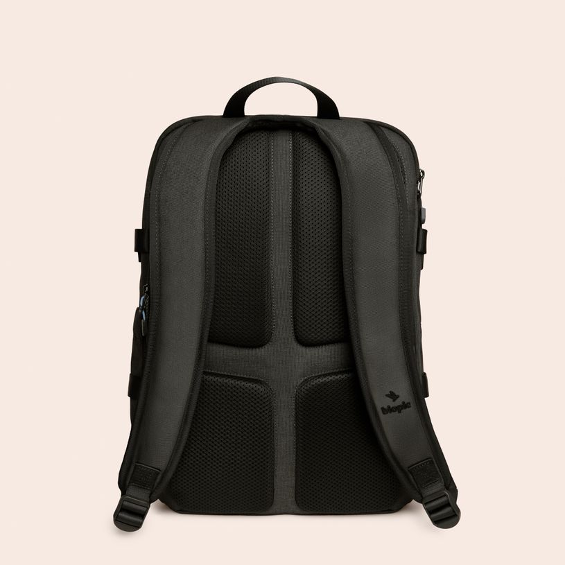 3701749500710-Sac à dos Multipoche James - 44 cm - 1 compartiment - noir - Biopic--2