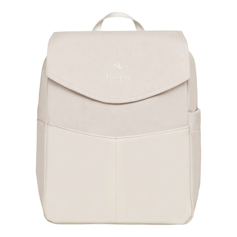 3701749500802-Mini bag camille - 29 cm - 1 compartiment - blanc - Biopic--0