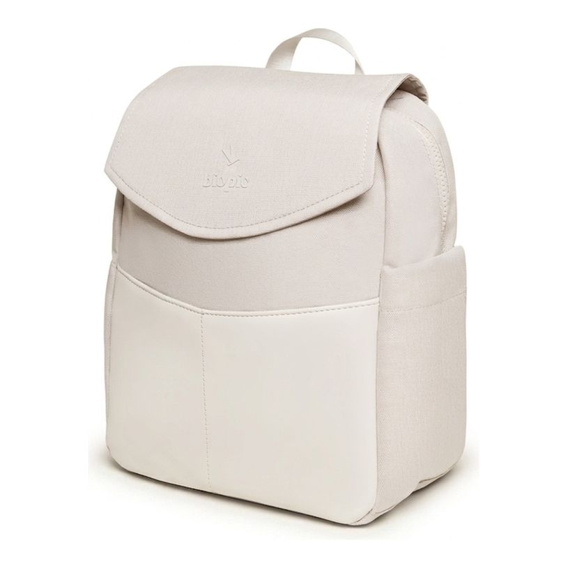 3701749500802-Mini bag camille - 29 cm - 1 compartiment - blanc - Biopic--1