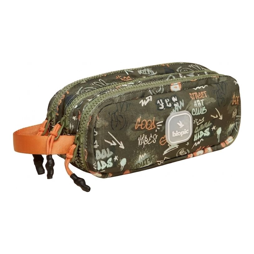3701749500628-Biopic - Trousse tri zip scolaire - Anais - graffiti--1