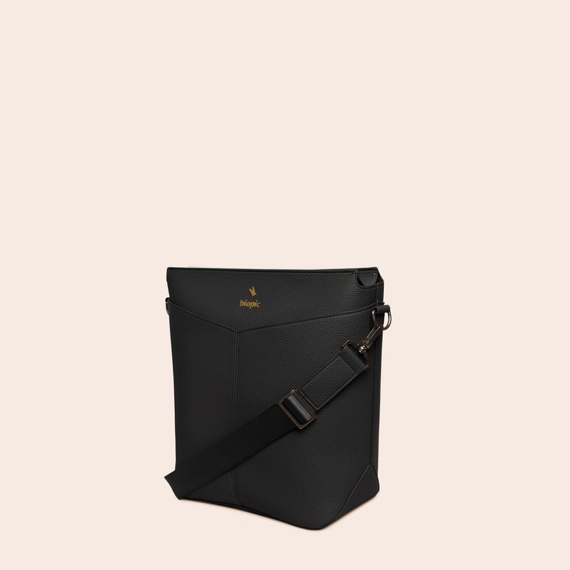 3701749500857-Sac Seau Diane - 33 cm - 1 compartiment - noir - Biopic--3