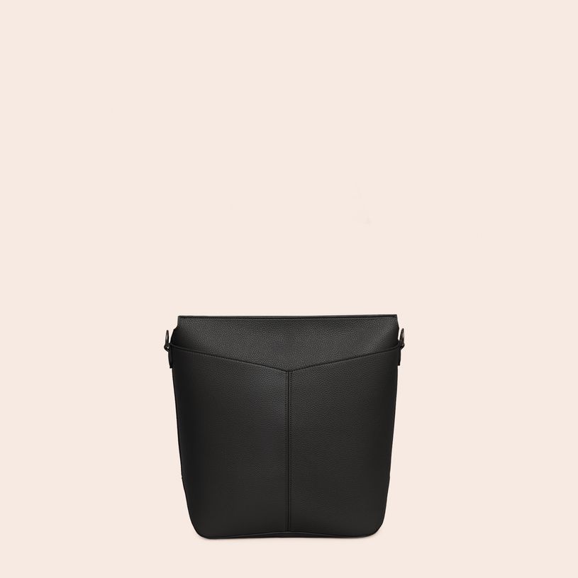 3701749500857-Sac Seau Diane - 33 cm - 1 compartiment - noir - Biopic--4