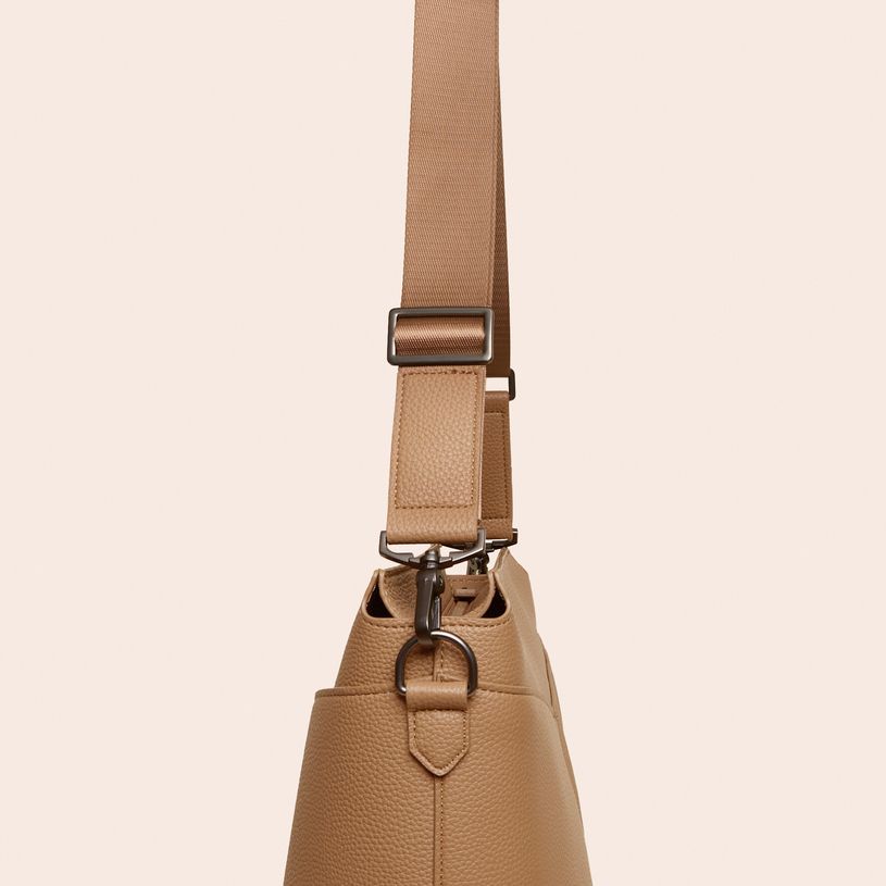 3701749500864-Sac Seau Diane - 33 cm - 1 compartiment - camel - Biopic--2