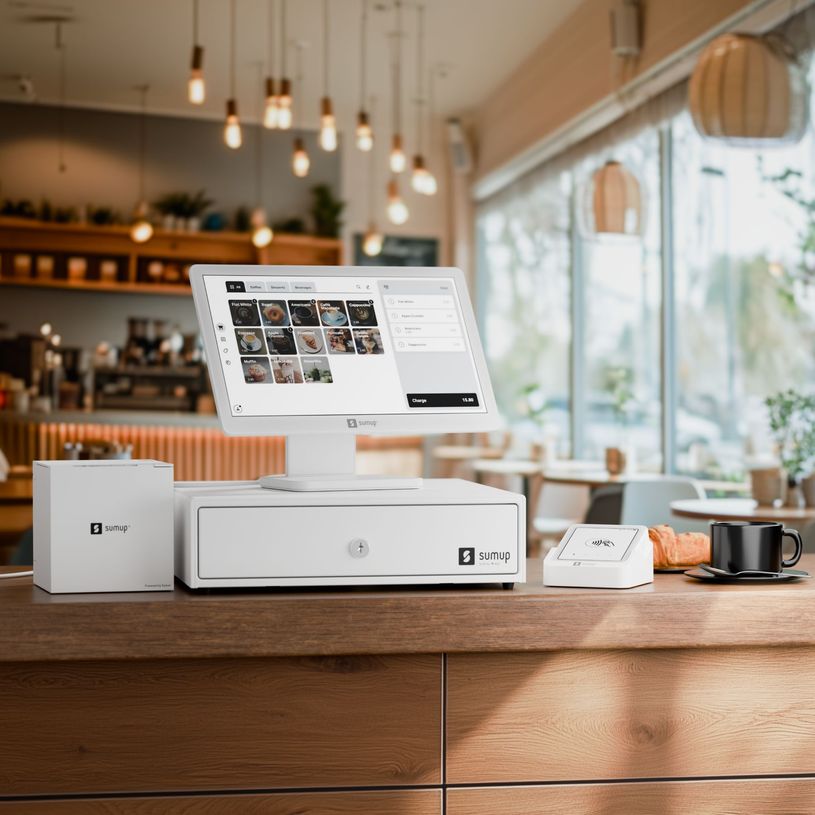 3760173079506-Kit de Caisse SumUp comprenant la caisse, le TPE, le tiroir caisse et l'imprimante--1