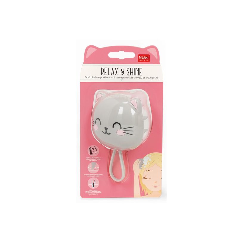 8052694036942-LEGAMI Relax & Shine - Brosse à cheveux - 123 g - silicone-P_405263026_1-3
