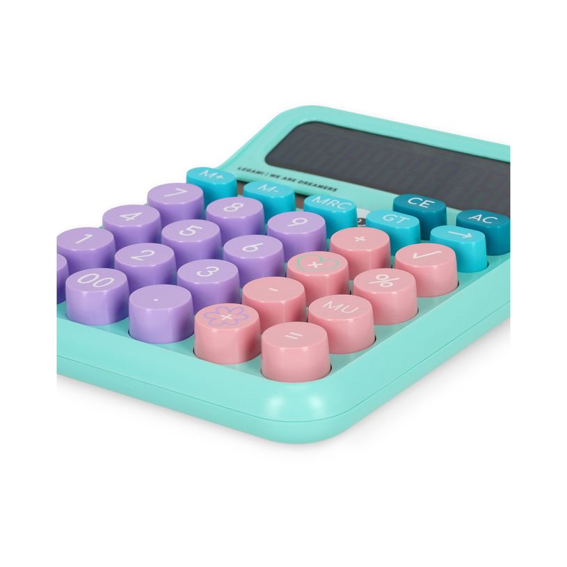 8052694036492-LEGAMI - Calculatrice de bureau - 12 chiffres - panneau solaire, pile - panda-P_405263030_4-2
