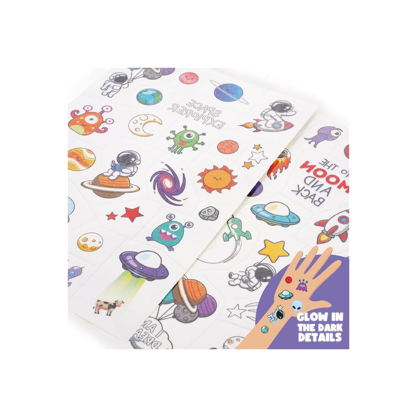 8052694028244-LEGAMI Wonderland - Tatouage temporaire - 50 pièces - espace-P_405263066_2-2