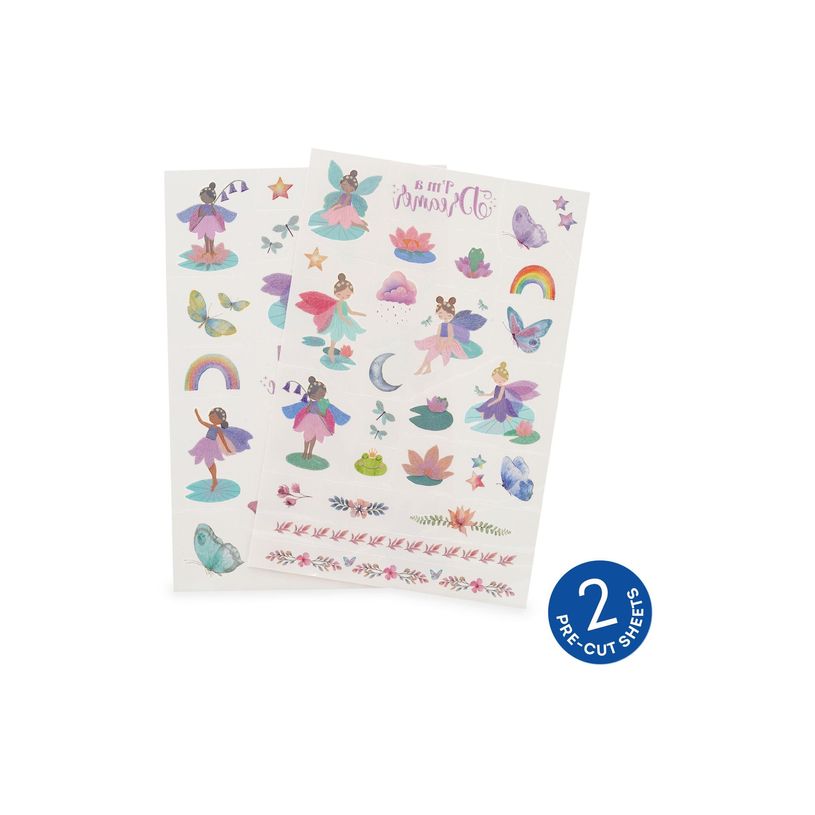8052694028268-LEGAMI Wonderland - Tatouage temporaire - 50 pièces - fée-P_405263067_2-0