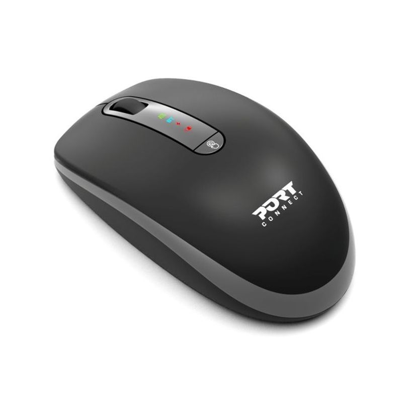 3567049112523-PORT Connect - Ensemble clavier et souris sans fil - rechargeable - AZERTY - Français-P_405263228_1-5