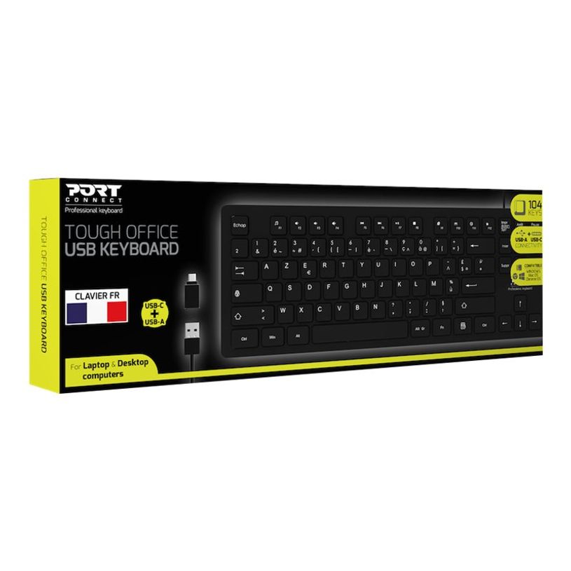 3567042029828-PORT Connect TOUGH OFFICE - Clavier filaire - AZERTY - Français-P_405263229_1-4