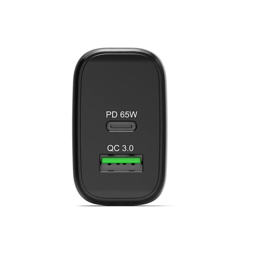 3567042031012-PORT Connect - Adaptateur secteur - GaN - 65 Watt - 2 connecteurs de sortie (USB type A, 2-P_405263236_3-0