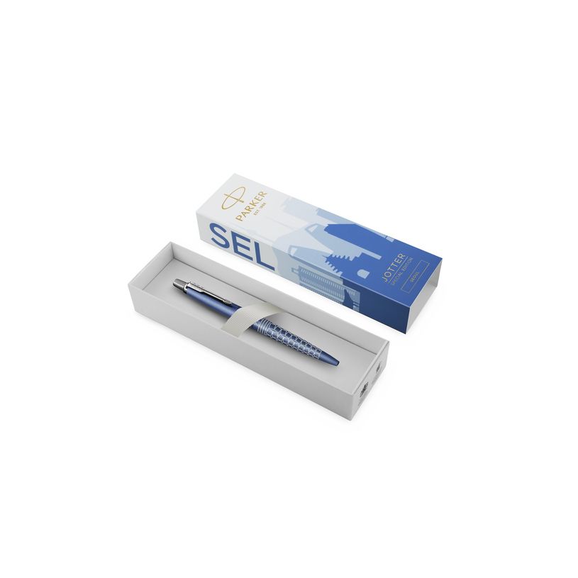 3026982216007-Parker Jotter Special Edition Seoul - Stylo à bille - bleu - moyen - rétractable-P_405263361_2-2