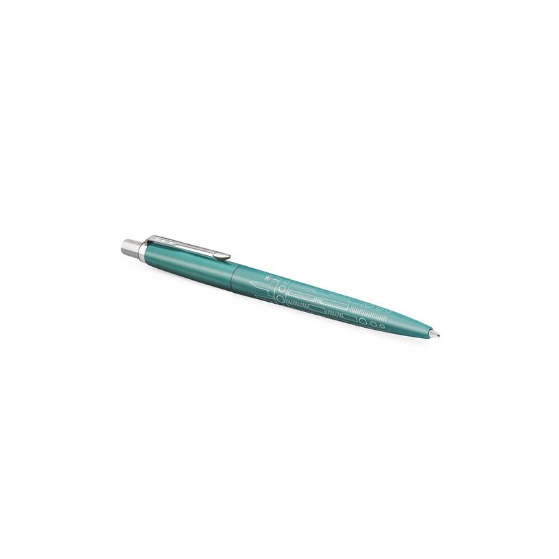 3026982216021-Parker Jotter Special Edition Miami - Stylo à bille - bleu - moyen - rétractable-P_405263362_4-3