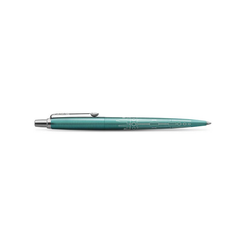 3026982216021-Parker Jotter Special Edition Miami - Stylo à bille - bleu - moyen - rétractable-P_405263362_5-4
