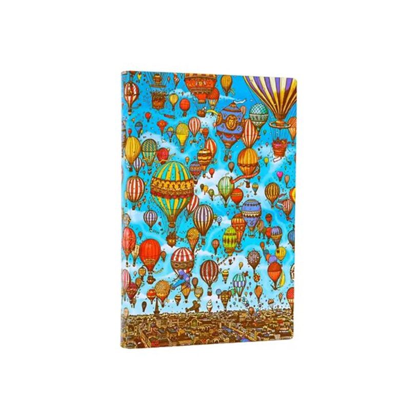 9781439799123-Paperblanks Flexis Pierre the Maze Detective - Cahier de notes - reliure cousue et collée - mini - 90 x 140 mm - 208 pages - ligné - -P_405263438_1-0