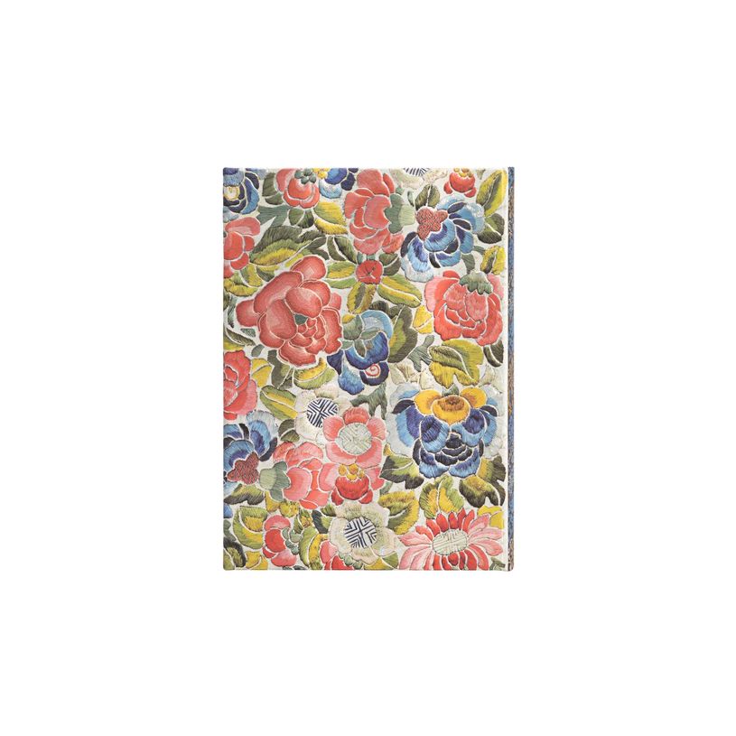 9781439781760-Paperblanks Peking Opera Embroidery - Journal - reliure cousue et collée - midi - 125 x 180 mm - u-P_405263448_2-1