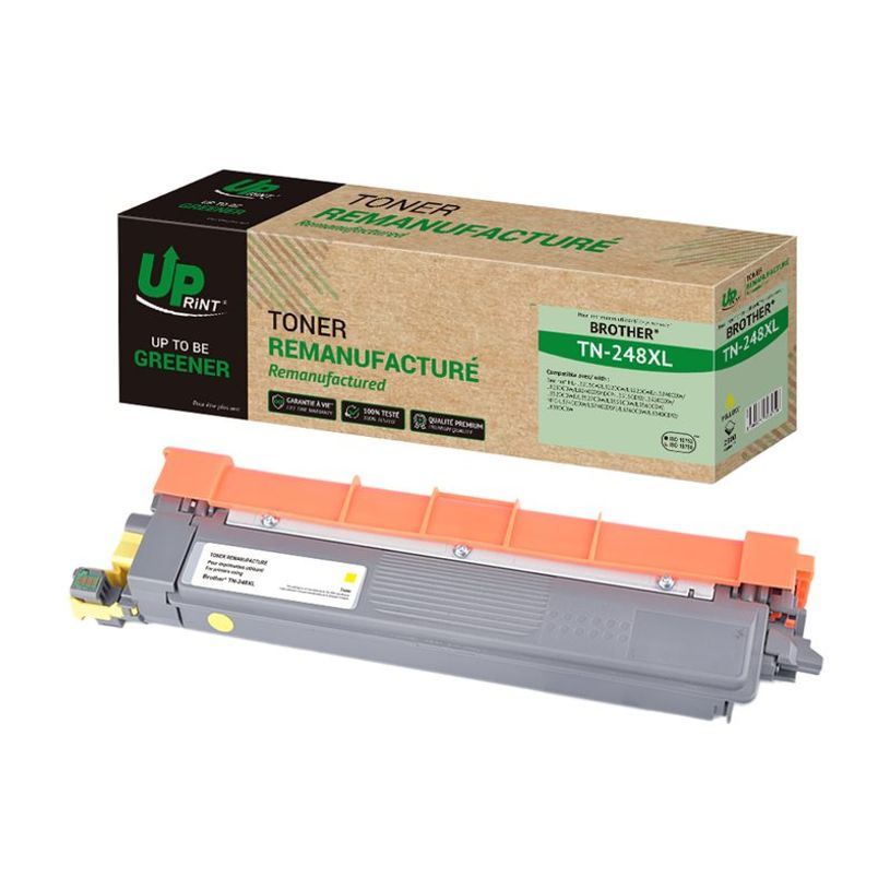 3584770333799-Cartouche laser remanufacturée Brother TN248XL - Jaune - UPrint-P_405263645_3-3