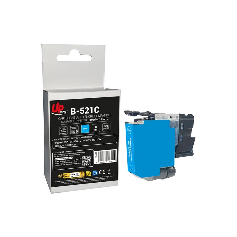 3584770703615-Cartouche compatible Brother LC521 - cyan - Uprint-P_405263655_3-1