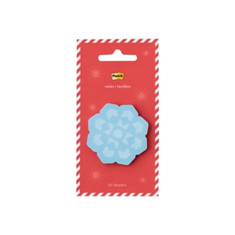 068060284020-Post-it Notes - Notes repositionnables - 50.8 x 50.8 mm - 50 feuilles - snowflake-P_405263840_1-0