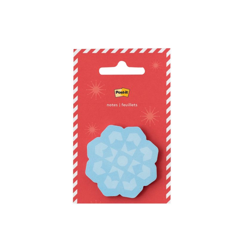 068060284020-Post-it Notes - Notes repositionnables - 50.8 x 50.8 mm - 50 feuilles - snowflake-P_405263840_2-2