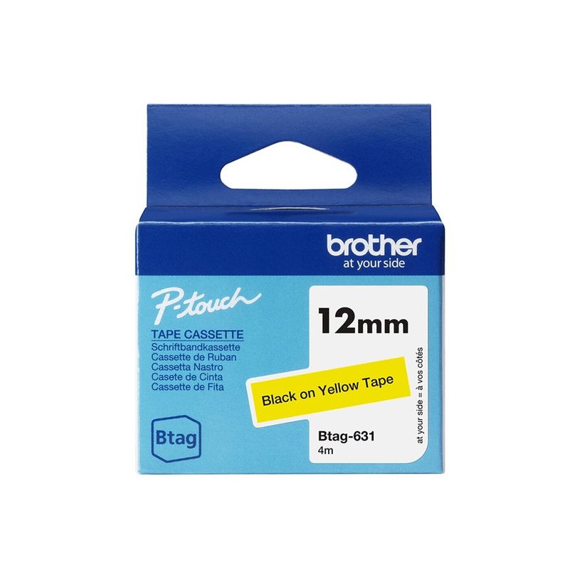 4977766836142-Brother BTAG-631 - Noir sur jaune - Rouleau (1,2 cm x 4 m)-P_405263874_5-1