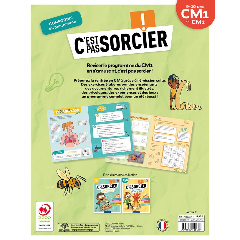 9791039526678-C'est pas sorcier de réviser en vacances - Du CM1 au CM2--3