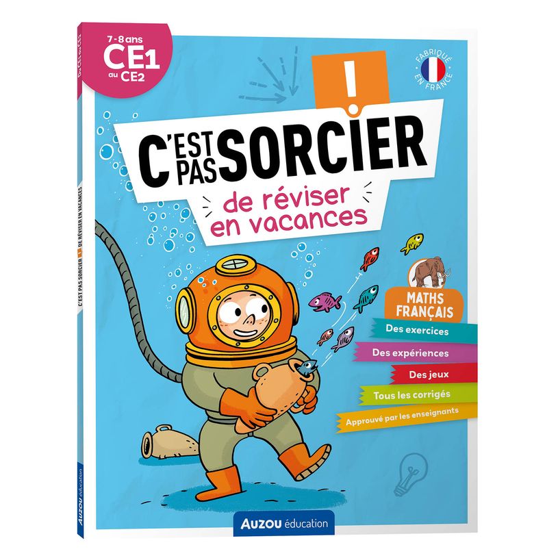 9791039538824-C'est pas sorcier de réviser en vacances - du CE1 au CE2--0