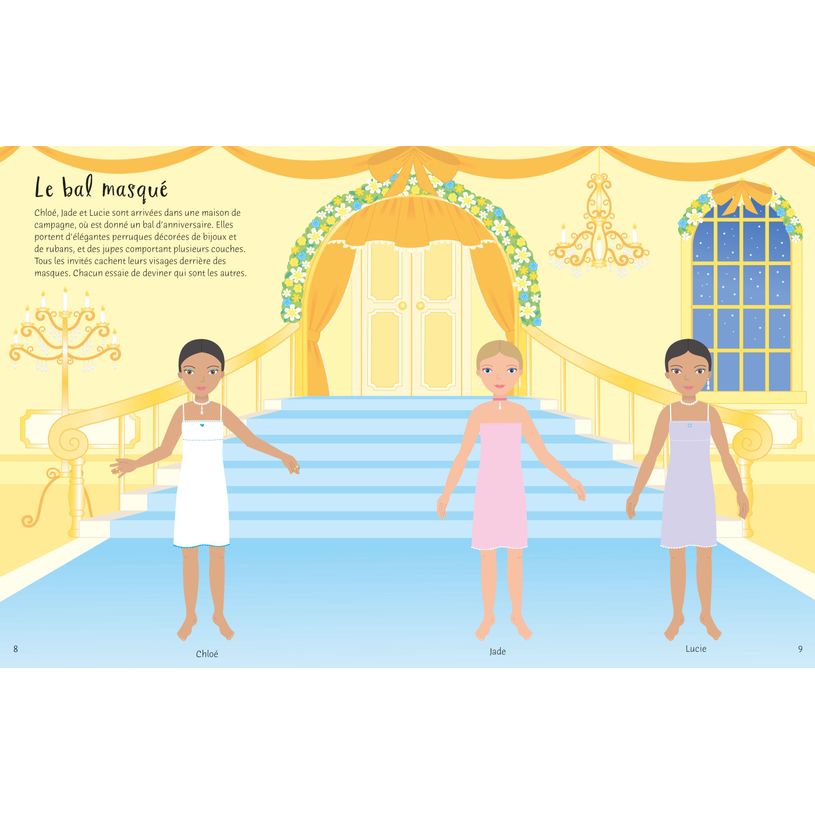 9781836061175-Usborne - J'habille mes amies - Les déguisements - autocollants--1