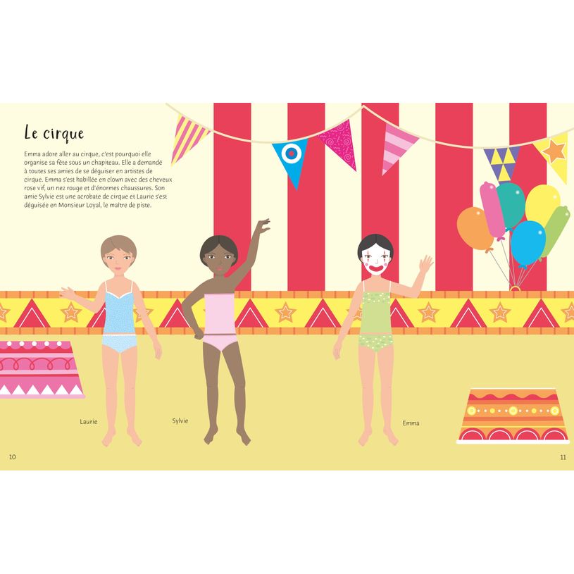 9781836061175-Usborne - J'habille mes amies - Les déguisements - autocollants--2