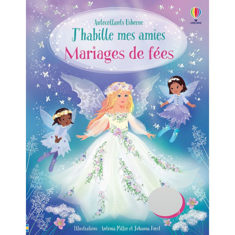 9781836062912-Usborne - J'habilles mes amies - Mariages de fées--0