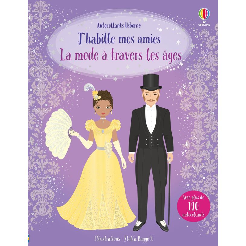 9781835406656-Usborne - J'habille mes amies - La mode à travers les âges - Autocollants--0