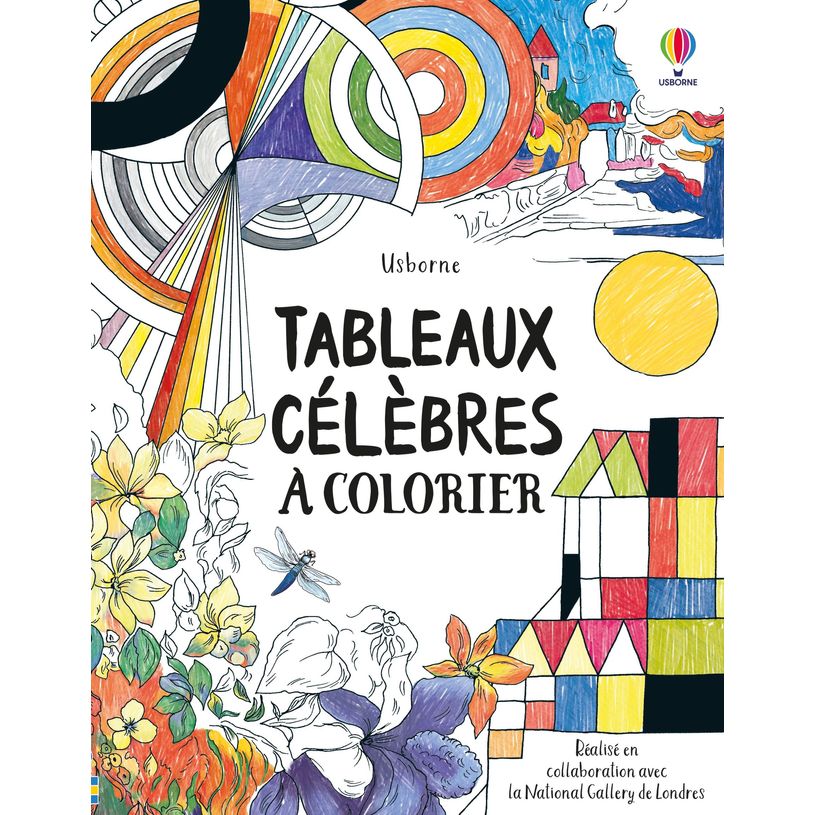9781803709635-Usborne - Tableaux célèbres à colorier - autocollants--0