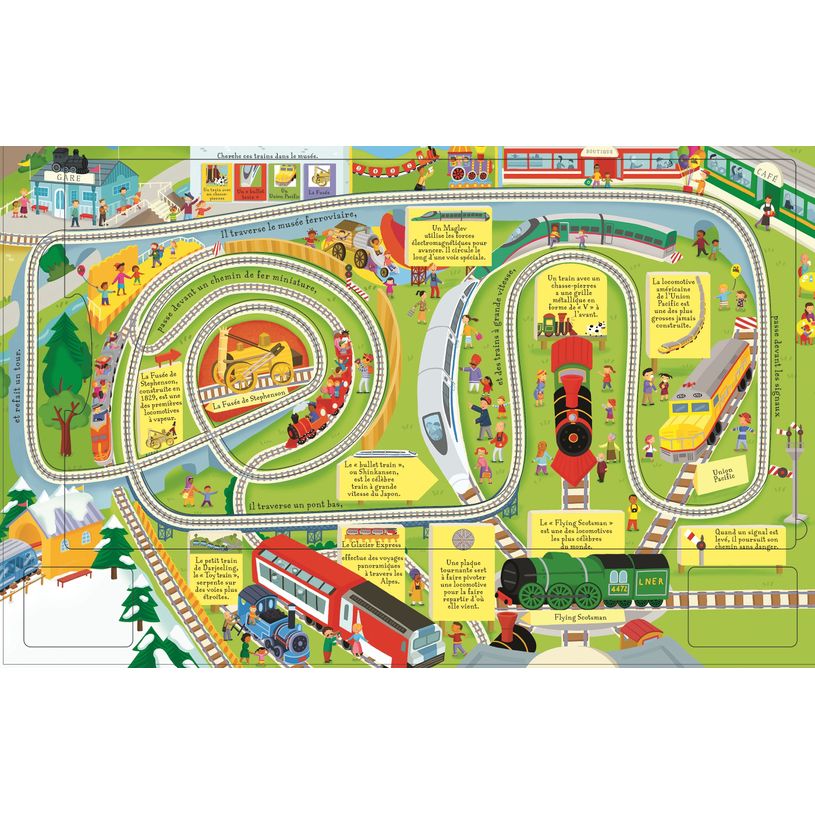 9781835407202-Usborne - Le train - Livre avec un jouet à remonter--1