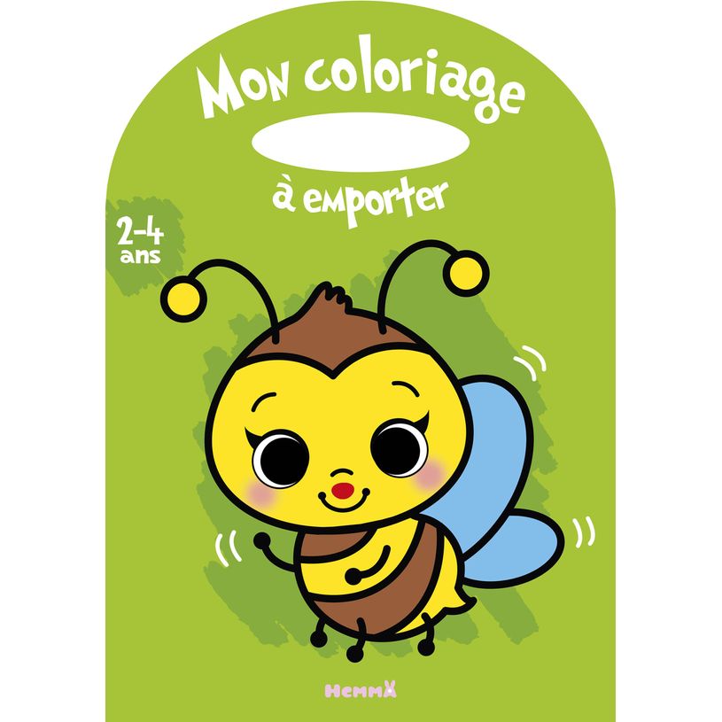 9782508059841-Mon coloriage à emporter (Abeille) - 2-4 ans--0