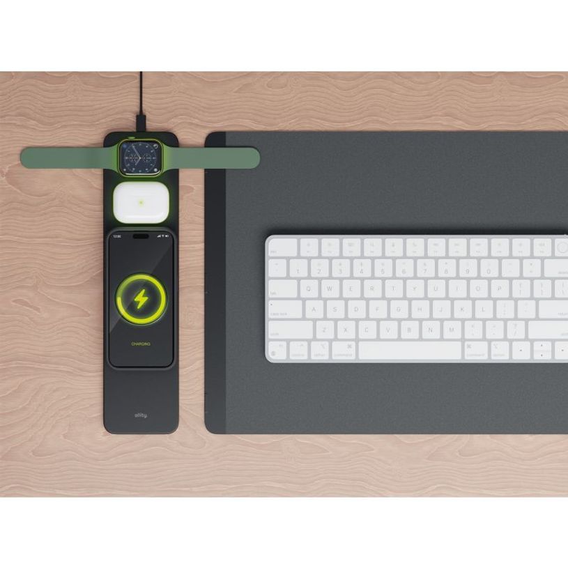 5906667551051-Allity - Tapis de souris + Pad avec charge à induction - 3-en-1 - 15 W - gris / noir--2