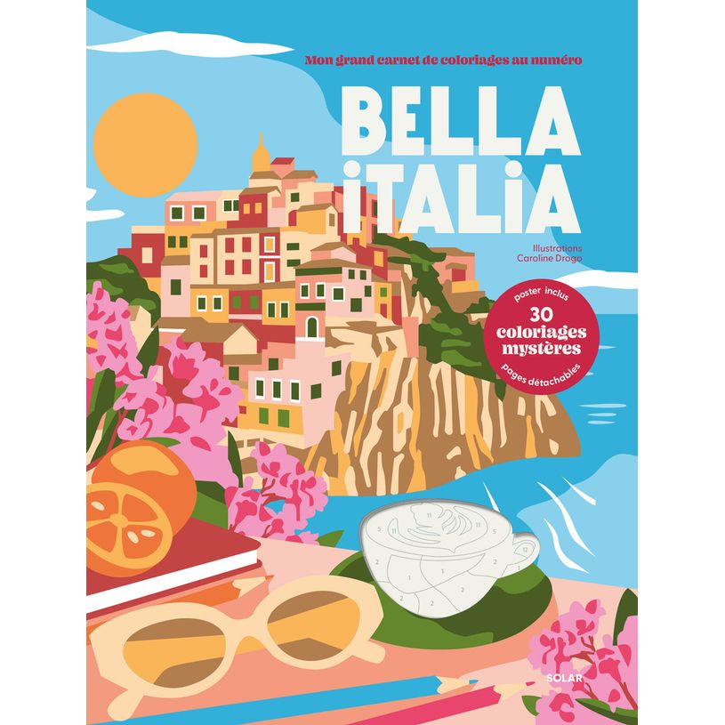 9782263190933-Coloriages au numéro - Bella Italia--0