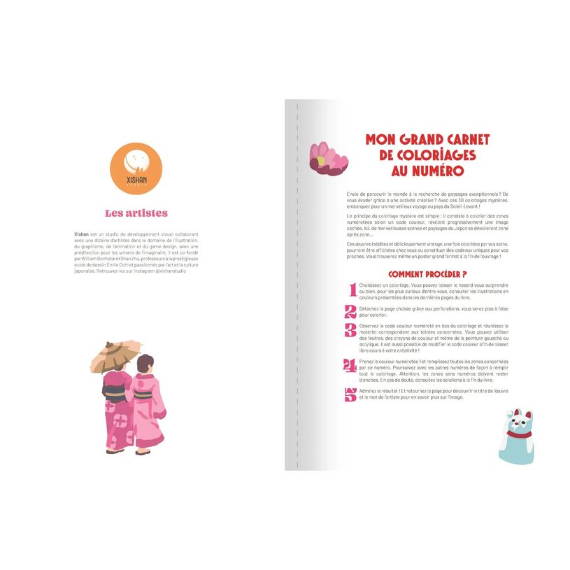 9782263190766-Coloriages au numéro - Japon--1