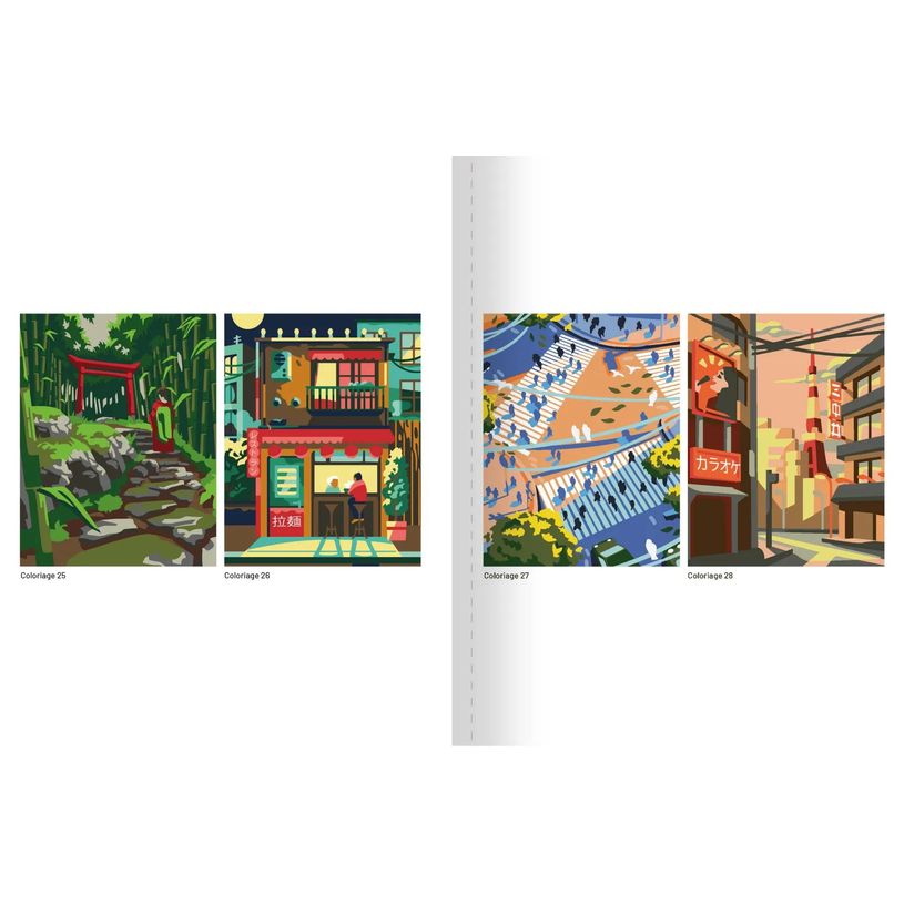 9782263190766-Coloriages au numéro - Japon--3