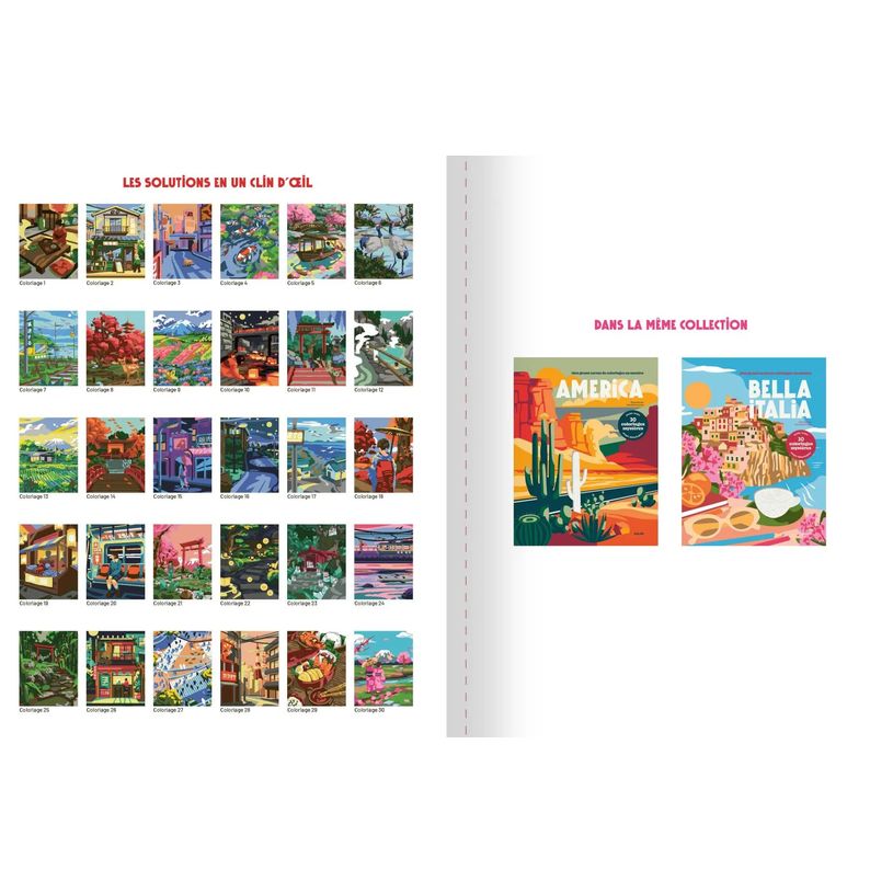 9782263190766-Coloriages au numéro - Japon--4