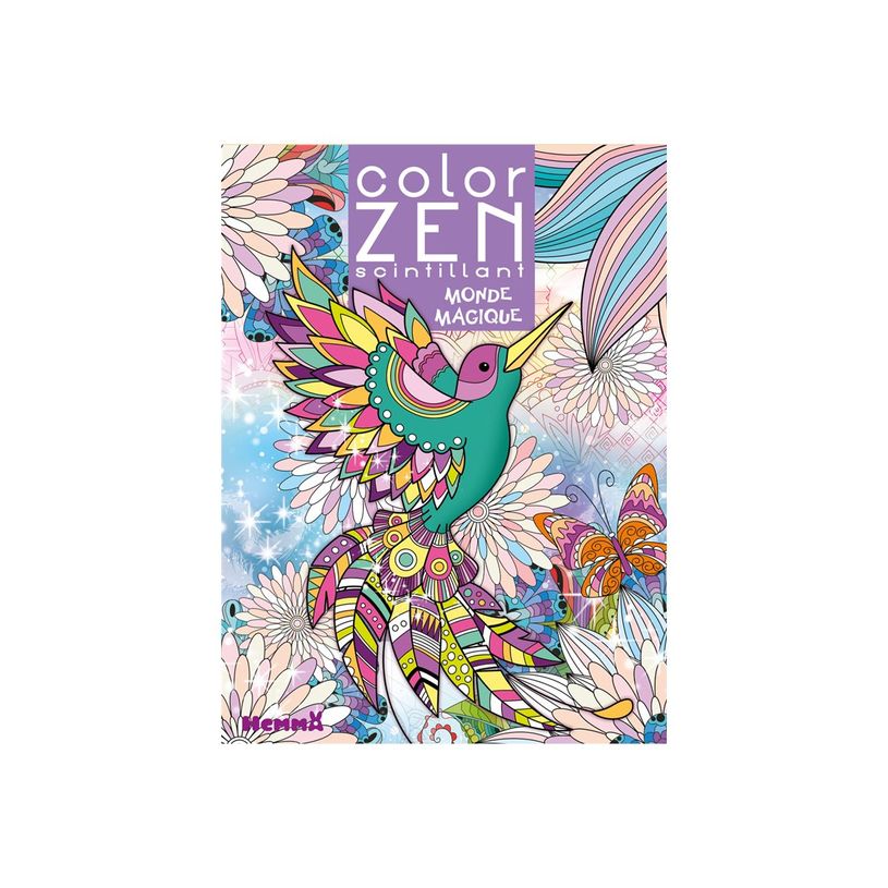 9782508058882-Color Zen scintillant - Monde Magique - livre à colorier-P_405264314_1-0