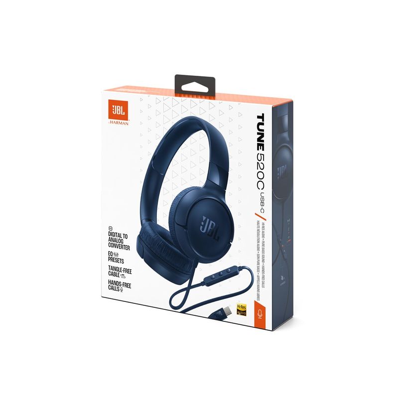 1200130023279-JBL TUNE 520C - Casque avec micro filaire - USB-C - bleu-P_405264376_1-9