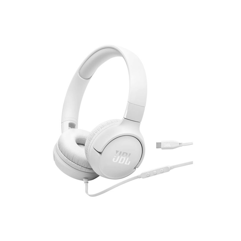 1200130023262-JBL TUNE 520C - Casque avec micro filaire - USB-C - blanc-P_405264378_10-0