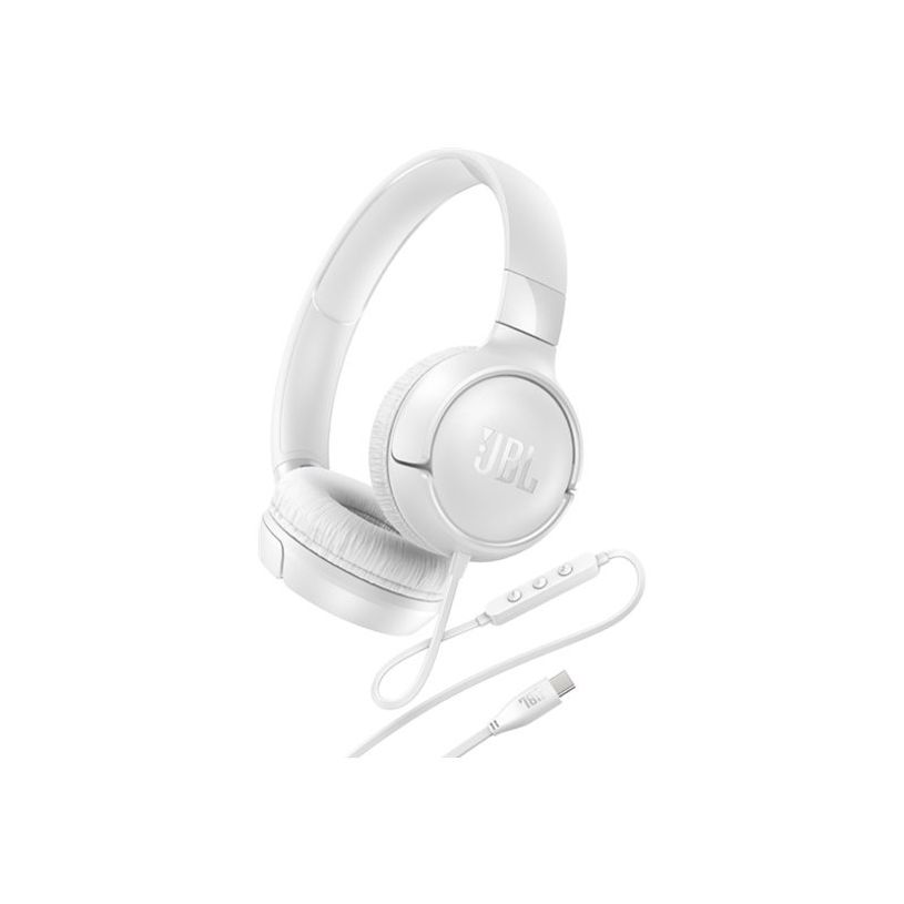 1200130023262-JBL TUNE 520C - Casque avec micro filaire - USB-C - blanc-P_405264378_2-5