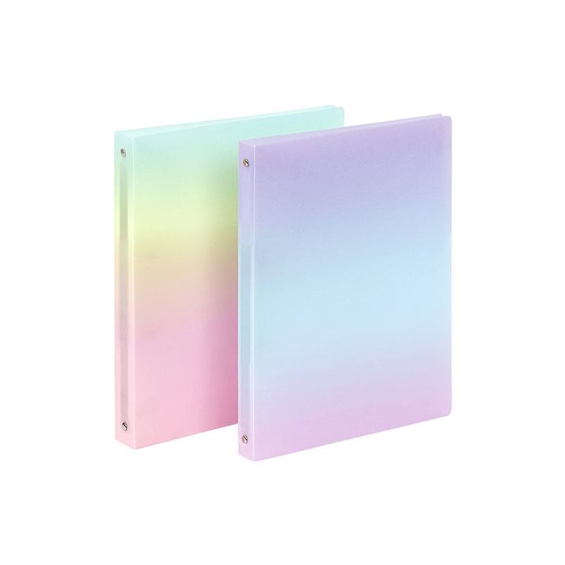 3135256095115-Classeur 4 anneaux A4 dos 2,5cm - GLITTERY - Viquel-P_405264405_2-1