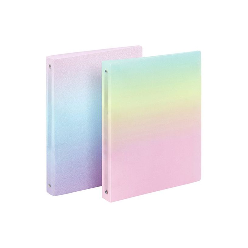 3135252185117-Classeur 4 anneaux A4 dos 3,5cm - GLITTERY - Viquel-P_405264407_2-1