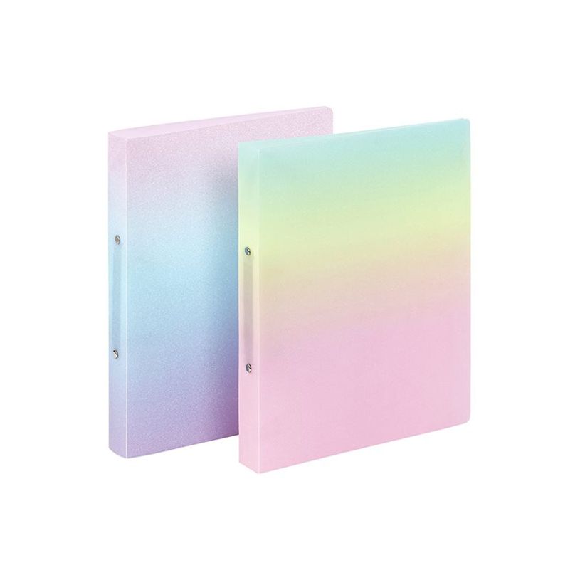 3135258185111-Classeur 2 anneaux A4 dos 3,5cm - GLITTERY - Viquel-P_405264408_2-1