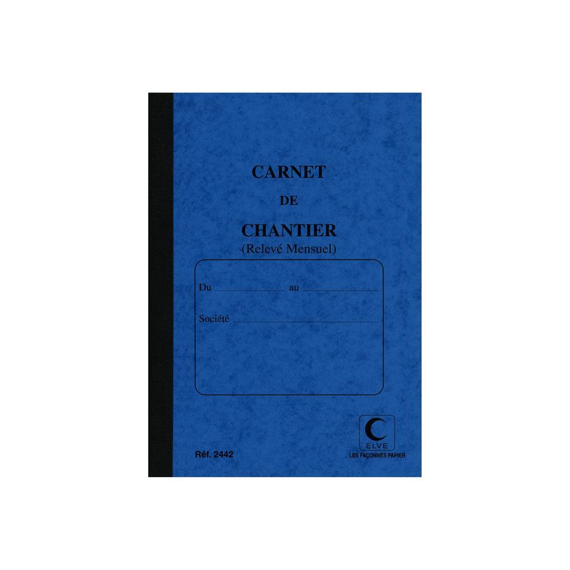 3416790024428-ELVE - Carnet de chantier - relevé mensuel - 130 x 190 mm-P_405264477_3-1