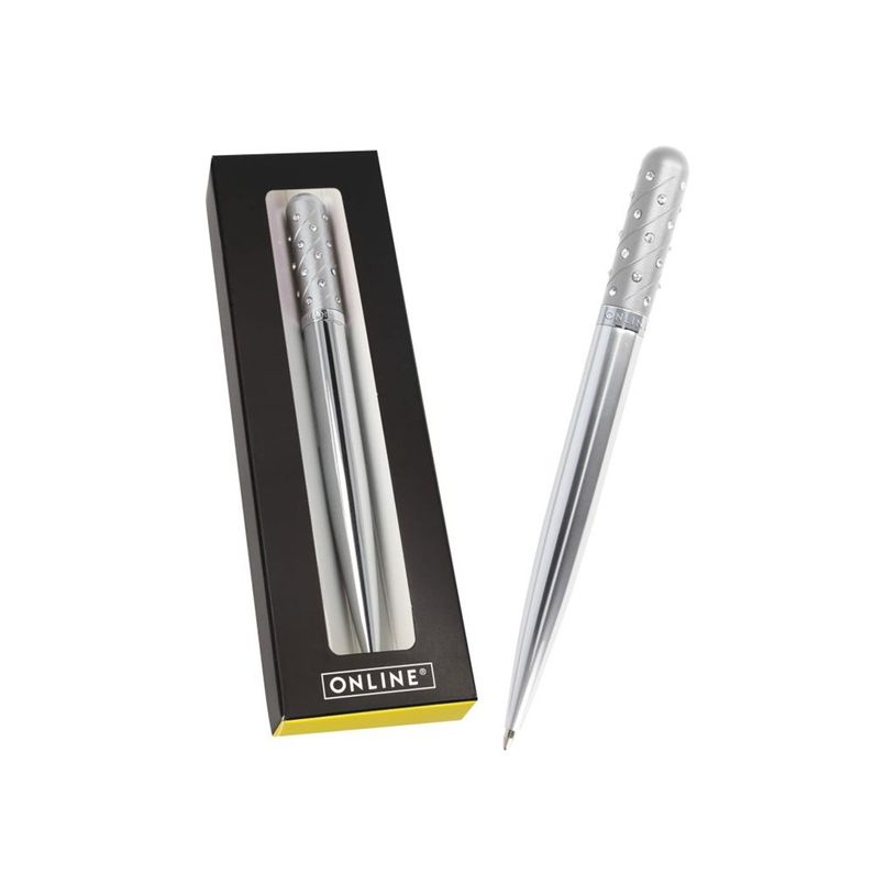 4014421370891-Online - Stylo Bille Métal Taille Midi en Boîte Cadeau - Argent-P_405264735_1-1