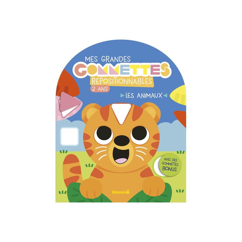 9782508059971-Mes grandes gommettes repositionnables - 2 ans - les animaux - avec des gommettes bonus-P_405264929_1-0