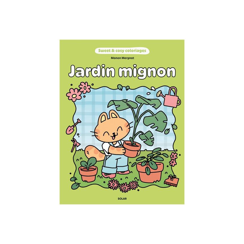 9782263193866-Jardin mignon - sweet and cosy coloriage-P_405264974_1-0